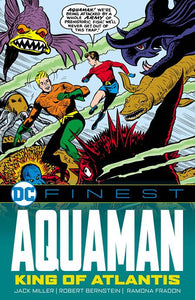 DC FINEST AQUAMAN KING OF ATLANTIS TP - Books