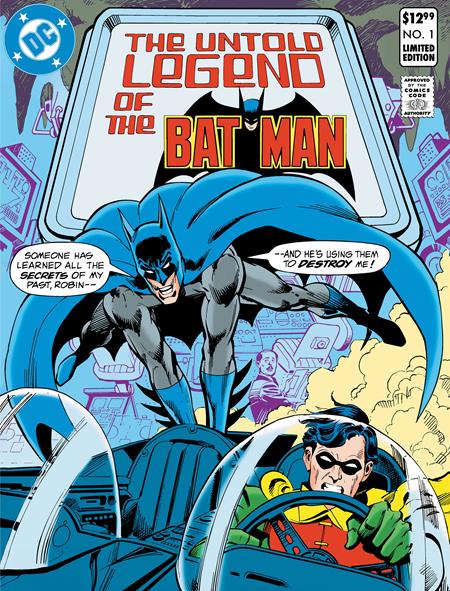 LIMITED EDITION THE UNTOLD LEGEND OF THE BATMAN #1  - Comics