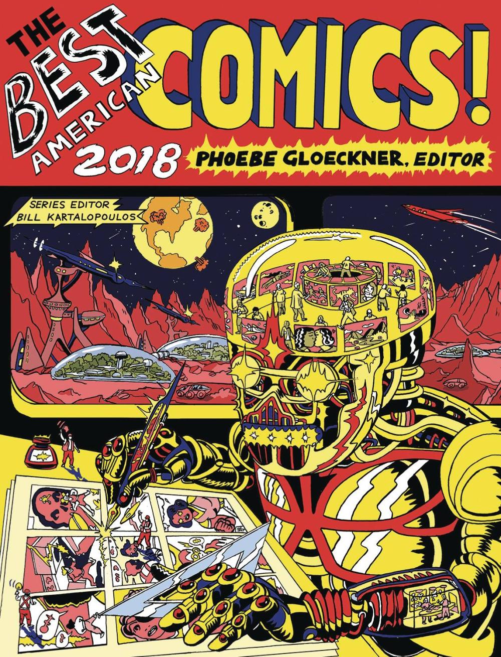 BEST AMERICAN COMICS HC 2018