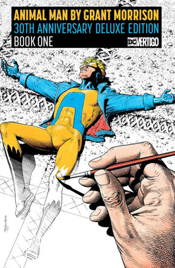ANIMAL MAN BY GRANT MORRISON HC BOOK 01 30TH ANNIV DLX