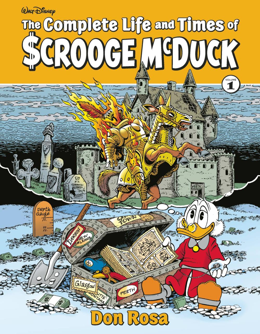COMPLETE LIFE & TIMES SCROOGE MCDUCK HC VOL 01 ROSA