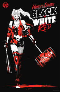 HARLEY QUINN BLACK WHITE RED TP