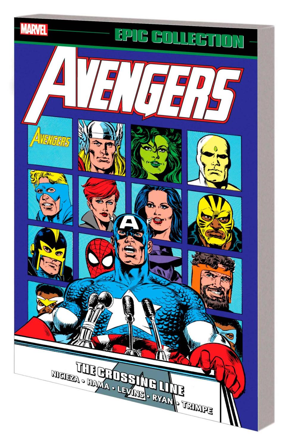 AVENGERS EPIC COLLECTION TP VOL 20 CROSSING LINE