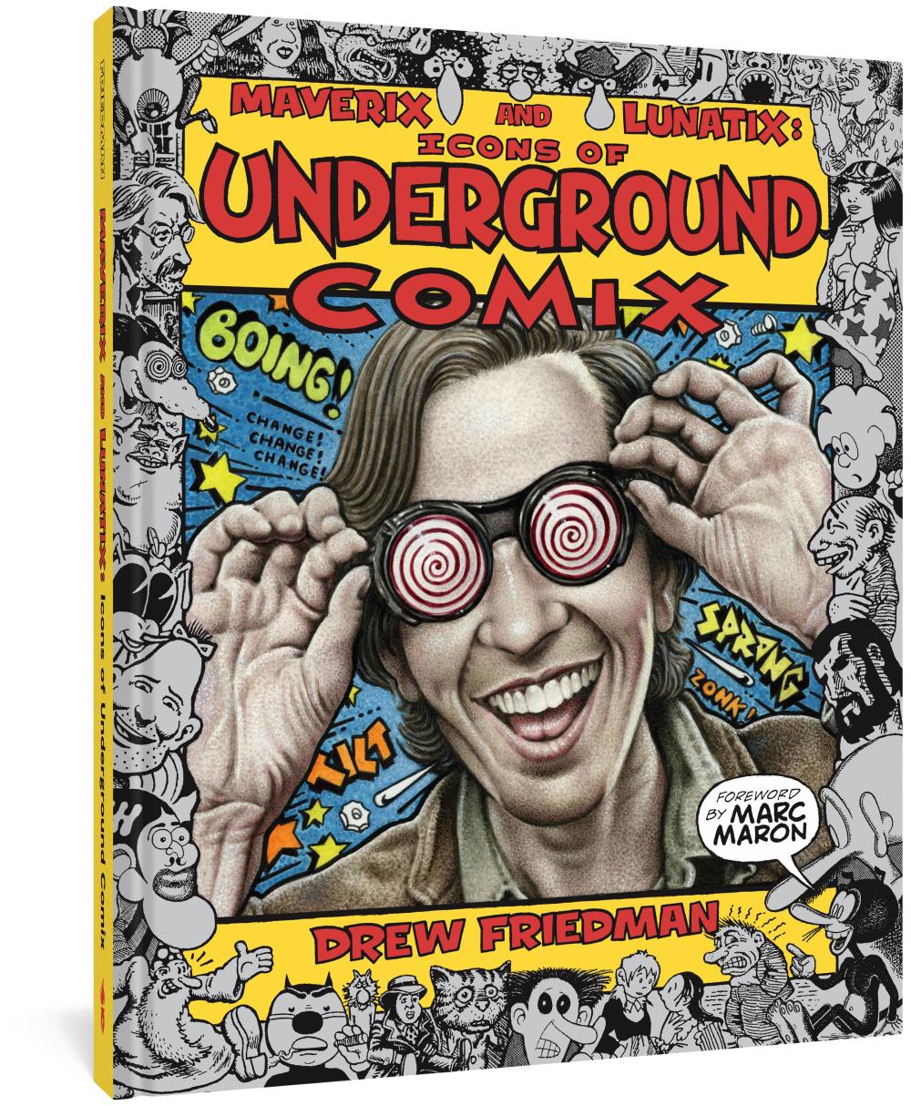 MAVERIX & LUNATIX ICONS OF UNDERGROUND COMIX HC