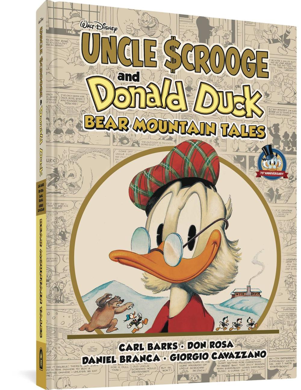 WALT DISNEY UNCLE SCROOGE & DONALD DUCK BEAR MTN TALES HC