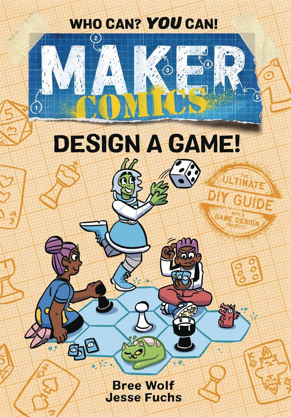 MAKER COMICS GN DESIGN A GAME
