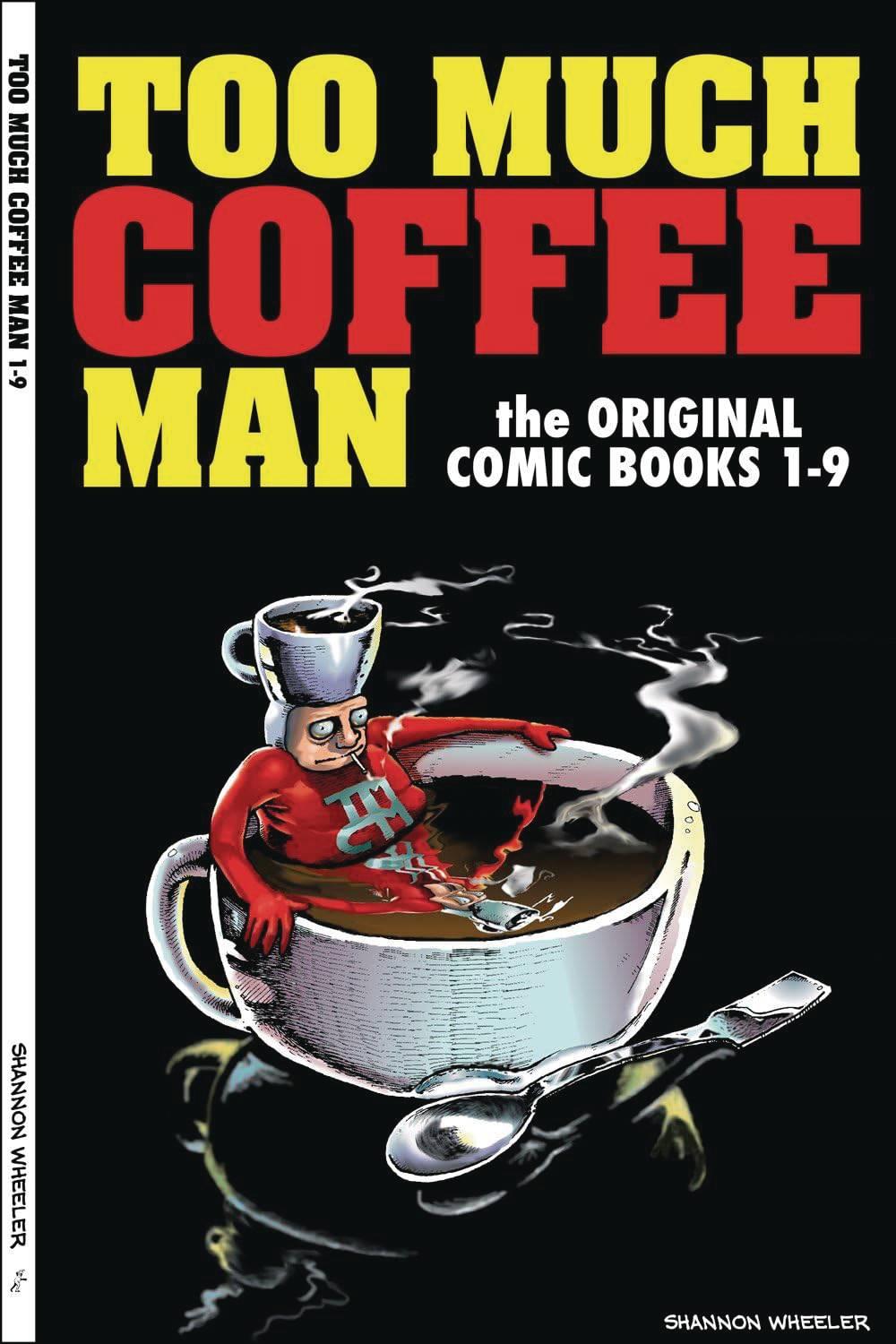 TOO MUCH COFFEE MAN ORIGINAL COMICS 1-9 TP