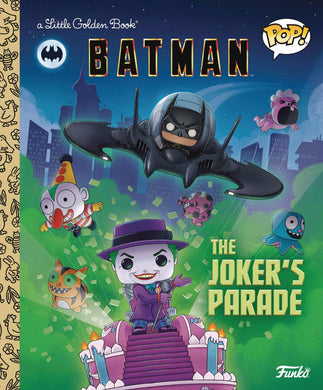 FUNKO DC BATMAN JOKERS PARADE LITTLE GOLDEN BOOK HC