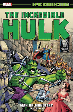 INCREDIBLE HULK EPIC COLLECTION TP VOL 01 MAN OR MONSTER