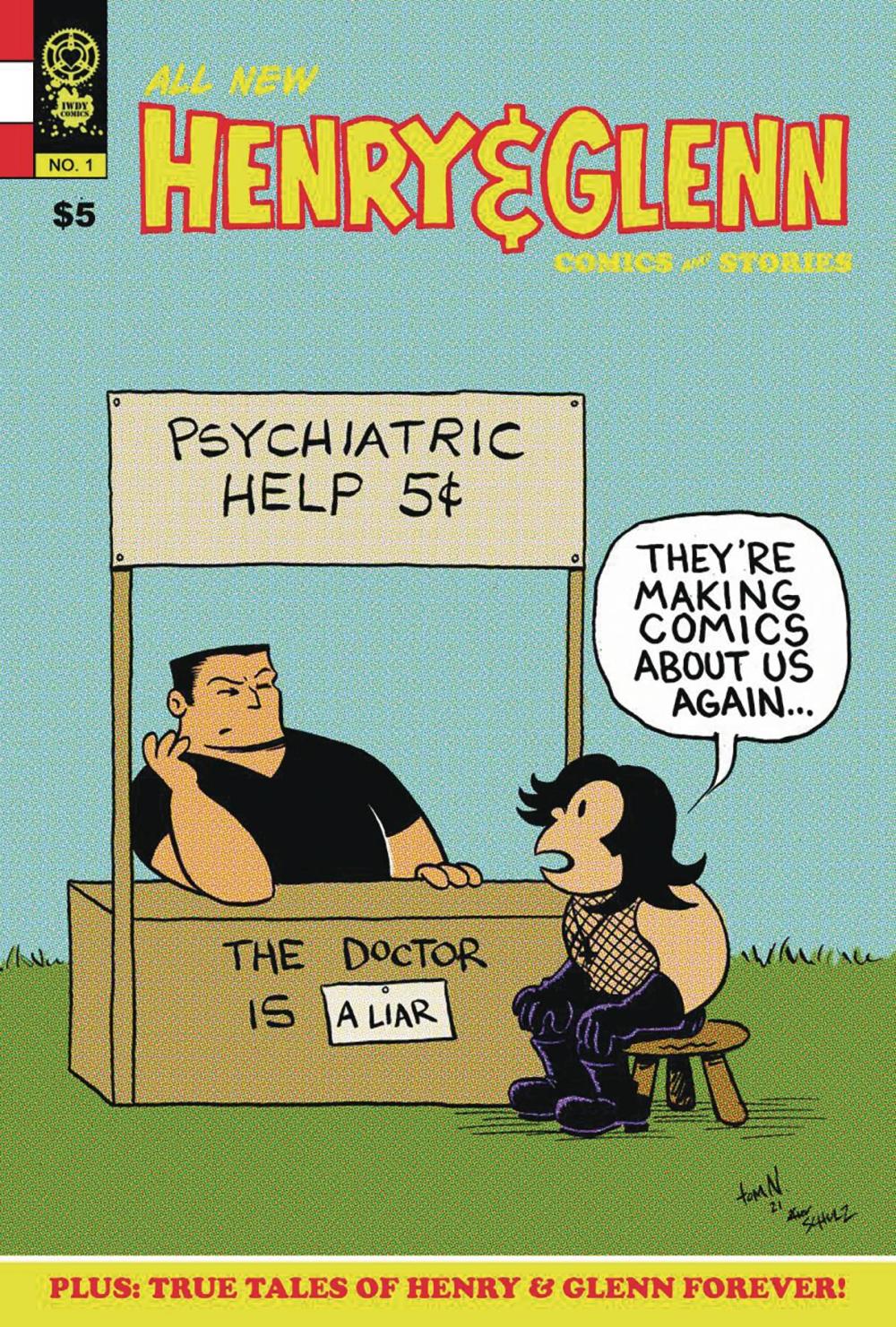 ALL NEW HENRY & GLENN COMICS AND STORIES #1