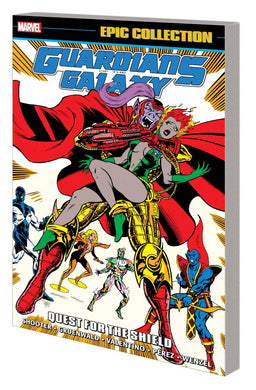 GUARDIANS OF THE GALAXY EPIC COLLECTION TP VOL 02 QUEST FOR THE SHIELD