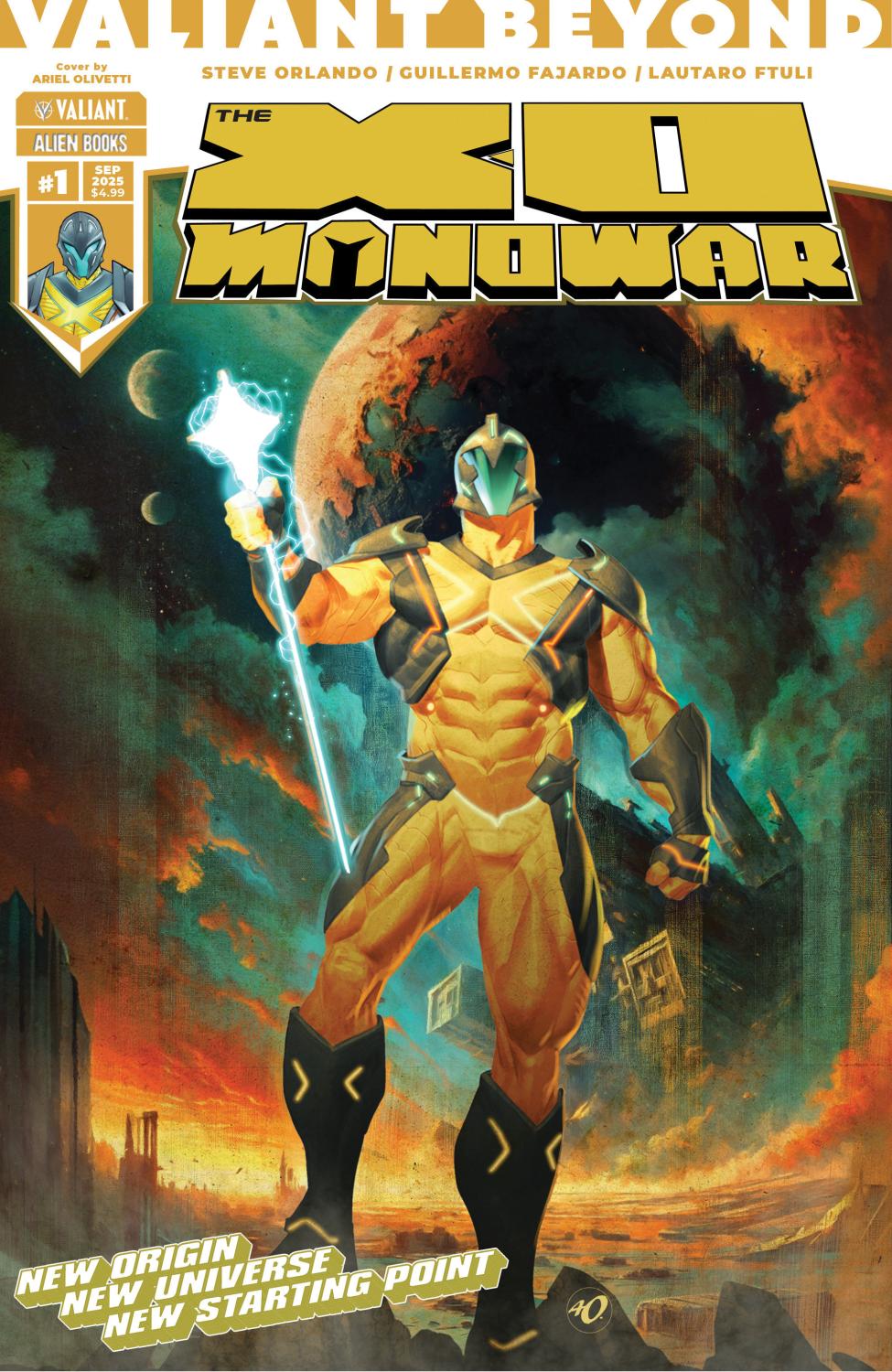 VALIANT BEYOND X-O MANOWAR #1 OF 4