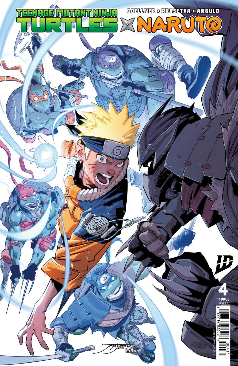 TEENAGE MUTANT NINJA TURTLES X NARUTO #4