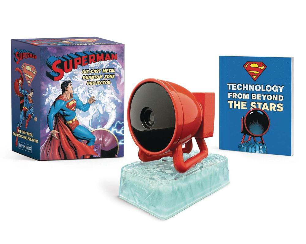 SUPERMAN DIE CAST METAL PHANTOM ZONE PROJECTOR KIT