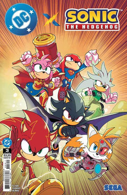 DC X SONIC THE HEDGEHOG #3 OF 5