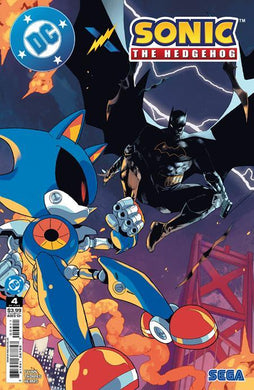 DC X SONIC THE HEDGEHOG #4 OF 5