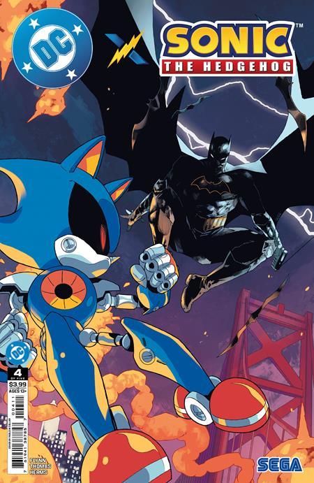DC X SONIC THE HEDGEHOG #4 OF 5