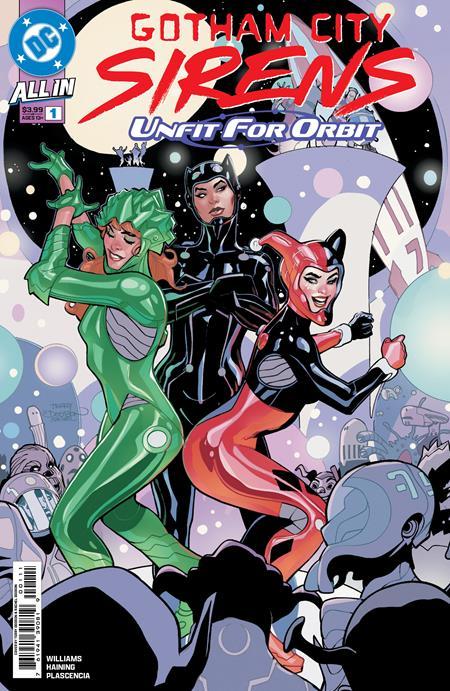 GOTHAM CITY SIRENS UNFIT FOR ORBIT #1 OF 5