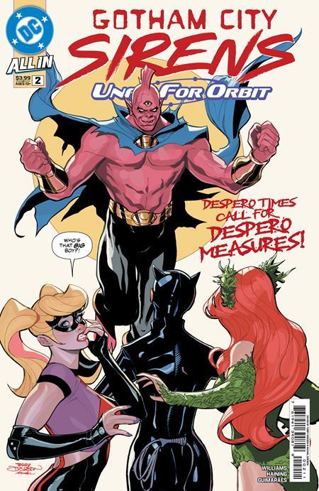 GOTHAM CITY SIRENS UNFIT FOR ORBIT #2 OF 5