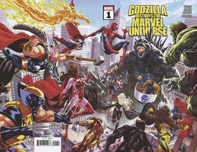 GODZILLA DESTROYS THE MARVEL UNIVERSE #1 a current printing
