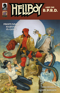 HELLBOY BPRD PROFESSOR HARVEY IS GONE