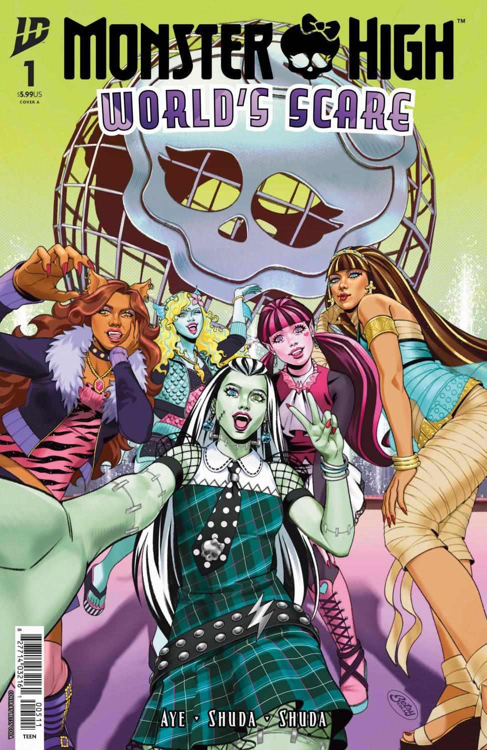 MONSTER HIGH WORLDS SCARE #1