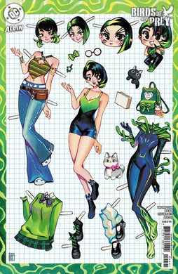BIRDS OF PREY #24 CVR E INC 1:25 RIAN GONZALES CARD STOCK VAR 1:25 INCV