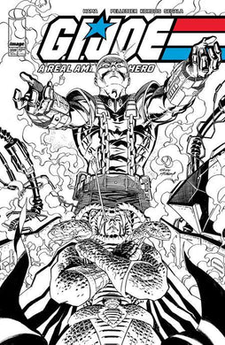 GI JOE A REAL AMERICAN HERO #319 CVR B ANDY KUBERT BW VAR