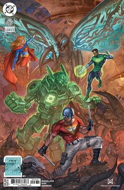 JUSTICE LEAGUE VS GODZILLA VS KONG 2 #3 CVR C ALAN QUAH CARD STOCK VAR OF 7