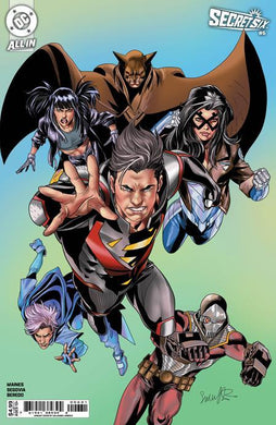 SECRET SIX #6 CVR C SALVADOR LARROCA CARD STOCK VAR OF 6
