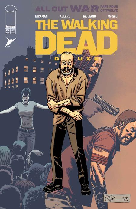 WALKING DEAD DELUXE #118 CVR B CHARLIE ADLARD AND DAVE MCCAIG VAR