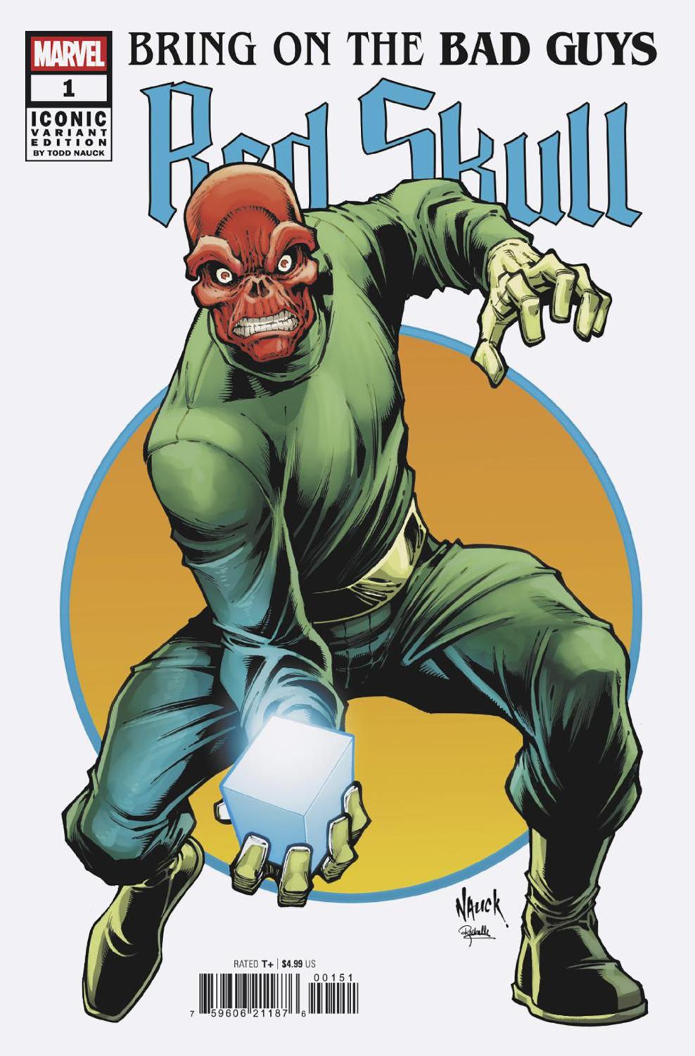 BRING ON THE BAD GUYS RED SKULL #1 TODD NAUCK ICONIC VAR #CVR E
