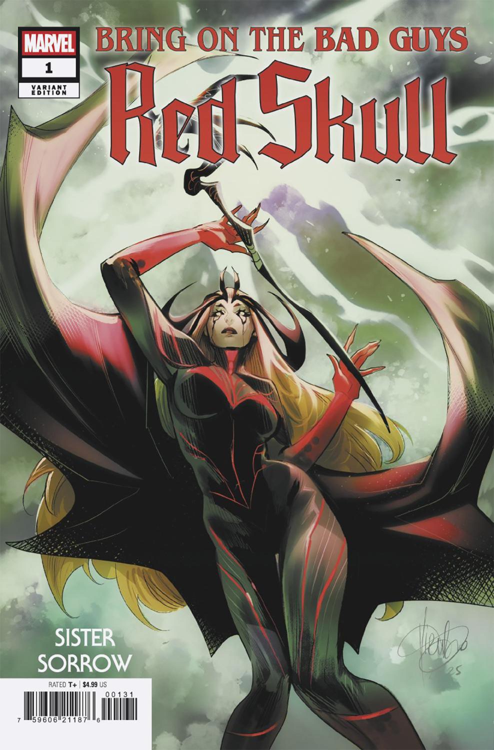 BRING ON THE BAD GUYS RED SKULL #1 SISTER SORROW VAR #CVR C