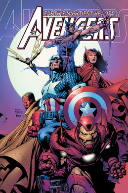 AVENGERS BY JOHNS AND COIPEL OMNIBUS HC DAVID FINCH CVR