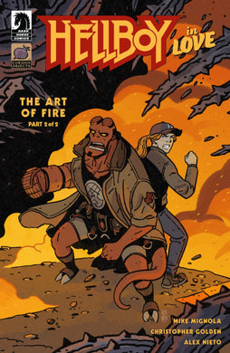 HELLBOY IN LOVE ART OF FIRE #2