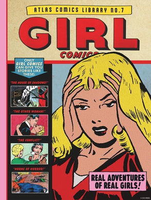 ATLAS COMICS LIBRARY HC VOL 07 GIRL COMICS