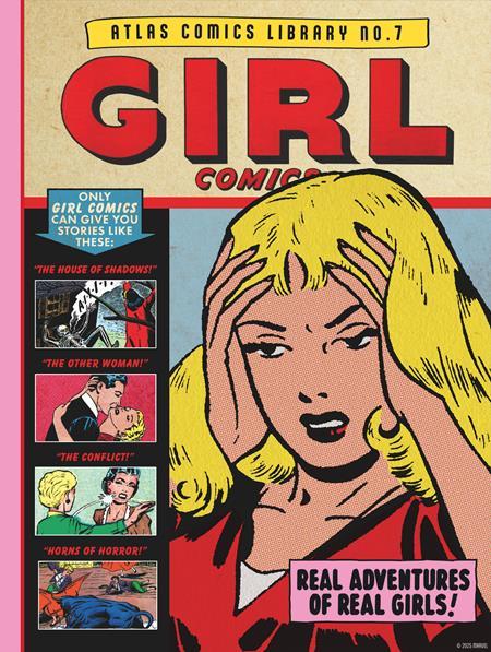 ATLAS COMICS LIBRARY HC VOL 07 GIRL COMICS