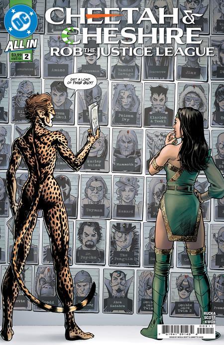 CHEETAH AND CHESHIRE ROB THE JUSTICE LEAGUE #2 OF 6