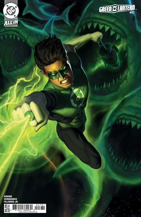 GREEN LANTERN #27 CVR B AARON BARTLING CARD STOCK VAR