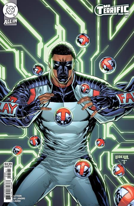 MR TERRIFIC YEAR ONE #5 CVR B KEN LASHLEY CARD STOCK VAR OF 6