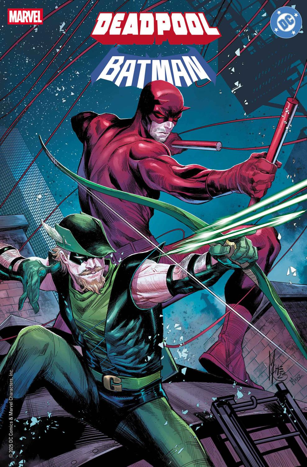 MARVEL DC DEADPOOL BATMAN #1 CVR G MARCO CHECCHETTO
