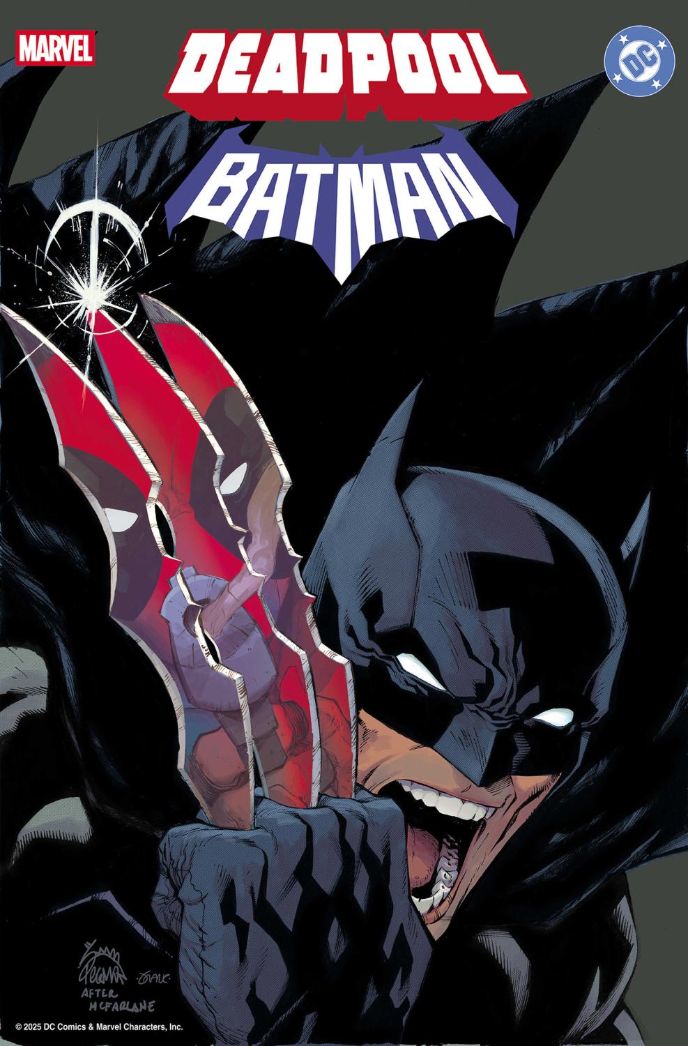 MARVEL DC DEADPOOL BATMAN #1 CVR S RYAN STEGMAN HOMAGE VAR
