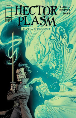 HECTOR PLASM HUNT THE BIGFOOT #1 CVR F INC 1:50 RYAN OTTLEY GREEN ECTO FOIL VAR OF 3 1:50 INCV