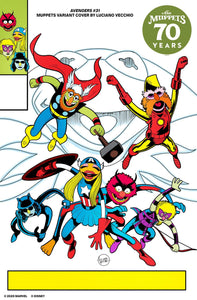 AVENGERS #31 LUCIANO VECCHIO MUPPETS VAR CVR D