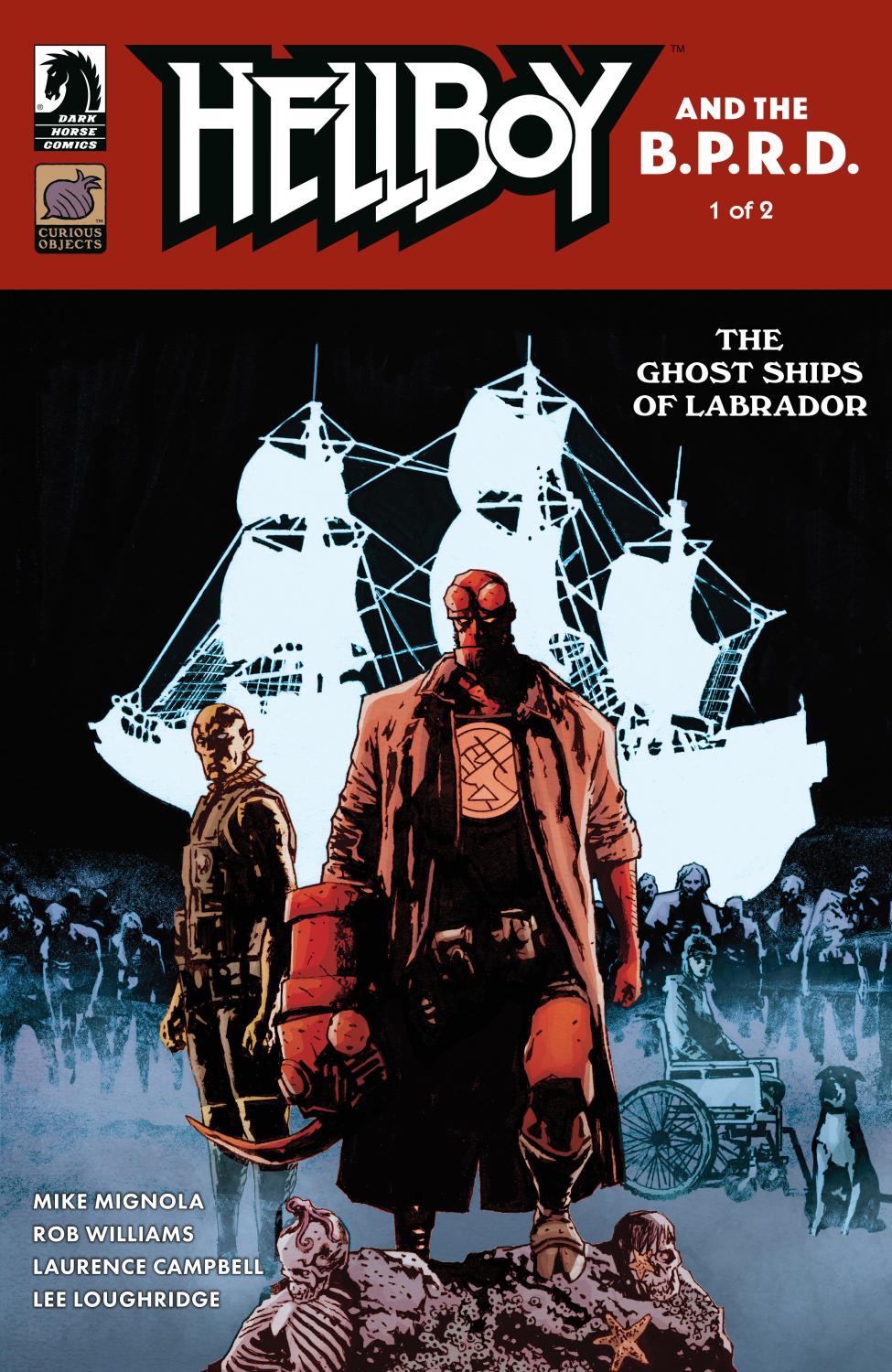 HELLBOY AND THE BPRD THE GHOST SHIPS OF LABRADOR #1