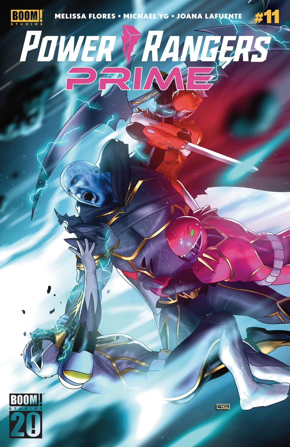 POWER RANGERS PRIME #11 A MAIN DRESSED CLARKE
