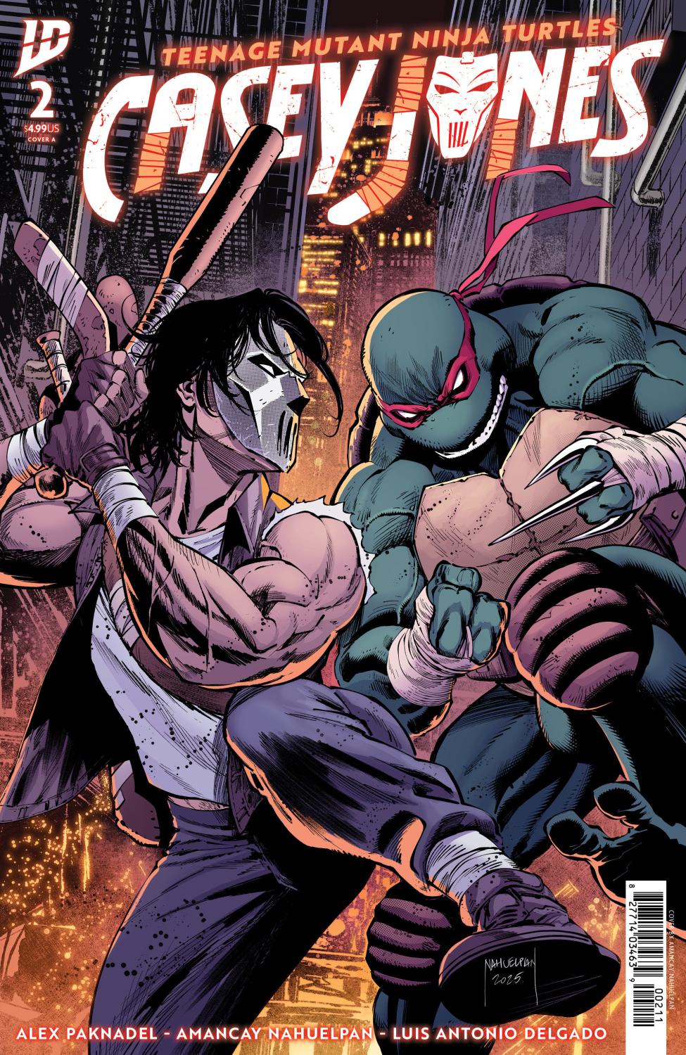 TEENAGE MUTANT NINJA TURTLES CASEY JONES #2