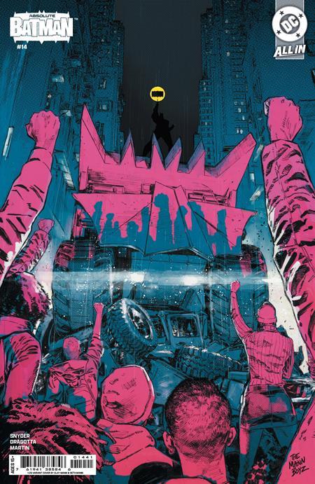 ABSOLUTE BATMAN #14 CVR D INC 1:25 CLAY MANN AND SETH MANN CARD STOCK VAR 1:25 INCV