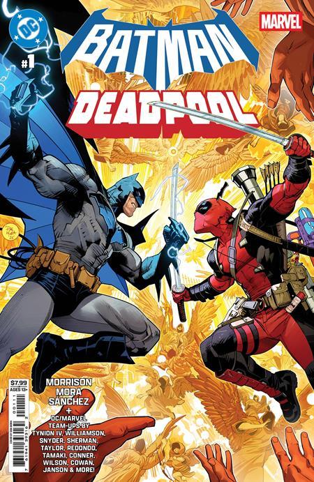 DC MARVEL BATMAN DEADPOOL