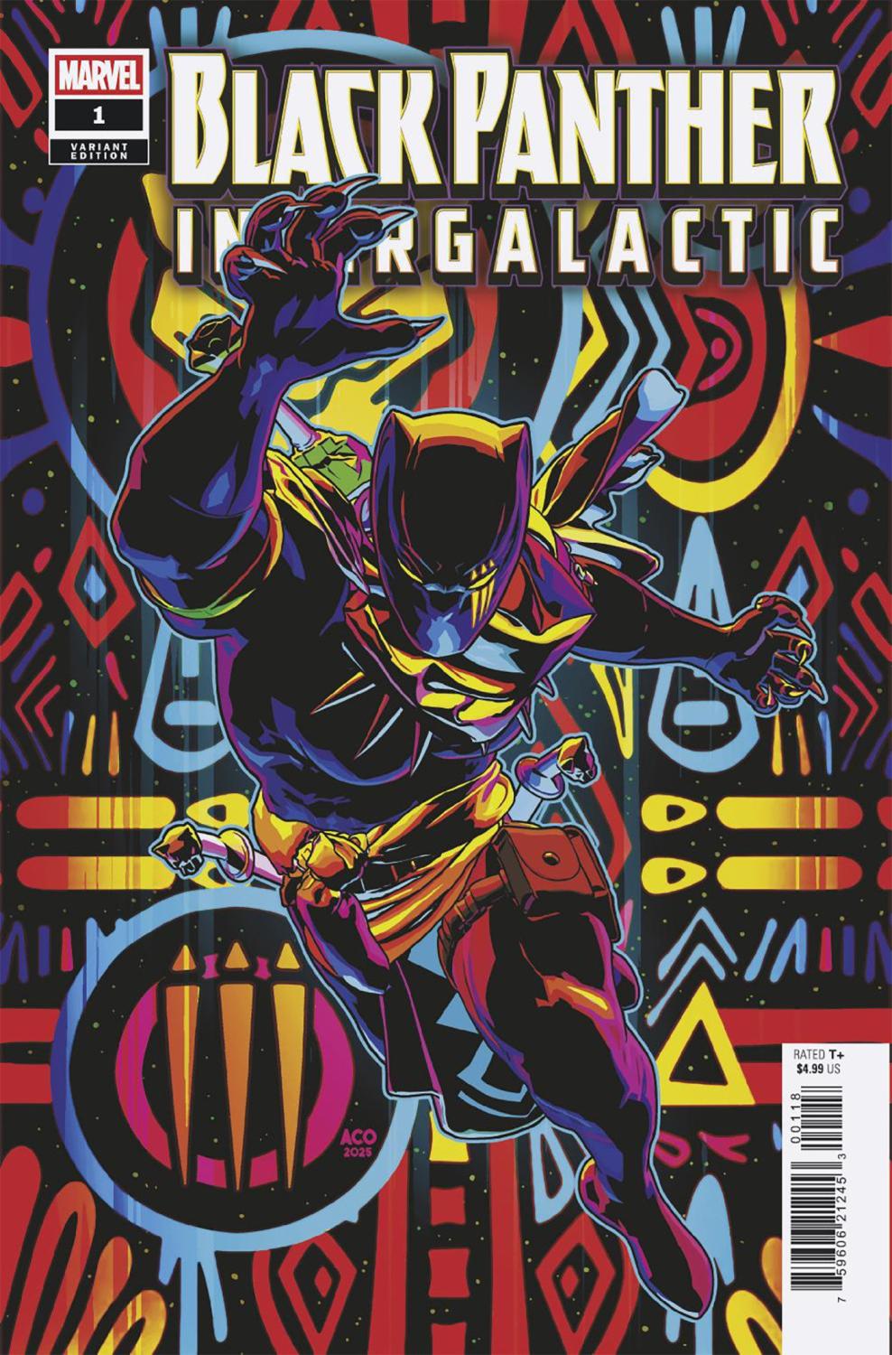 BLACK PANTHER INTERGALACTIC #1 ACO VAR 1:25 INCV 1:25 INCV